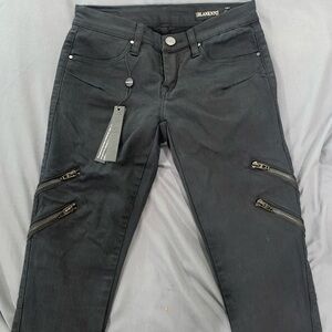 Black BLANKNYC Jeans with Zippers